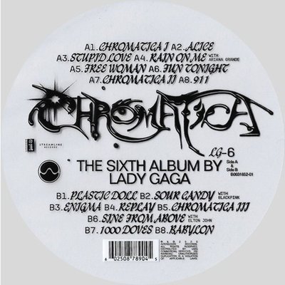 Lady Gaga Chromatica (Milky Clear) Plak