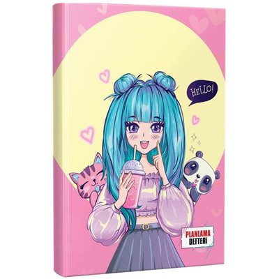 Catgirl Anime Manga Planlama Defteri