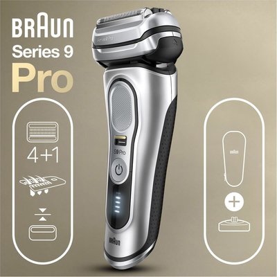 Braun Series 9 Pro 9417s Islak&Kuru Kablosuz Tıraş Makinesi + Şarj Standı + Seyahat Çantası