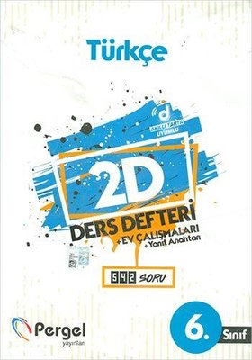 6.Sınıf Türkçe 2D Ders Defteri