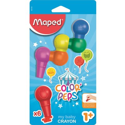 Maped ColorPeps 6lı Bebek Crayon 863106