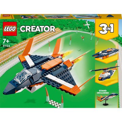 LEGO Creator Süpersonik Jet 31126