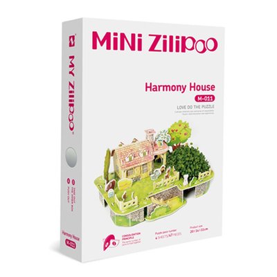 Zilipoo  Harmony House 3D Puzzle