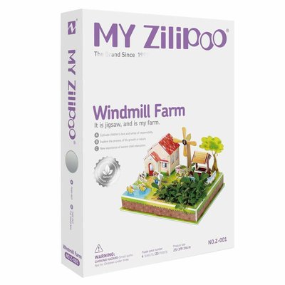 Zilipoo  Windmill Farm 3D Puzzle