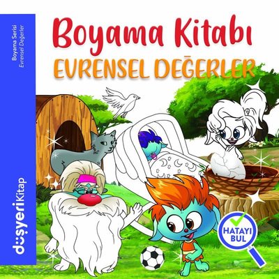 Evrensel Değerler Boyama Kitabı