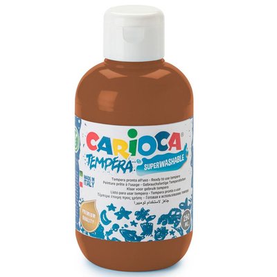 Carioca Guaj Boya Süper Yıkanabilir 250ml Kahverengi