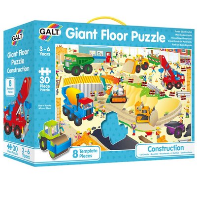 Galt Giant Floor Puzzle Contruction Çocuk Puzzle