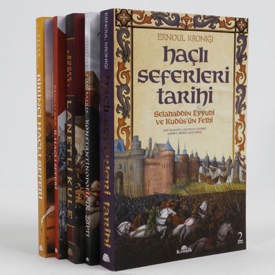 Haçlı Tarihi Seti - 5 Kitap Takım