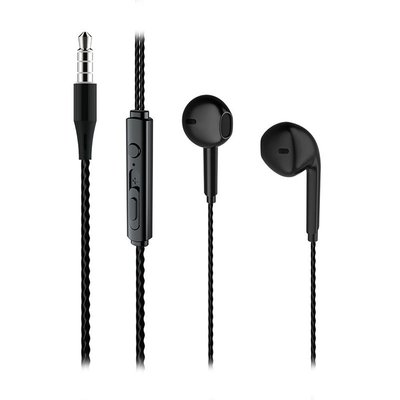 Lecoo EH104 3.5mm Jacklı Kulak İçi Mikrofonlu Kulaklık Siyah