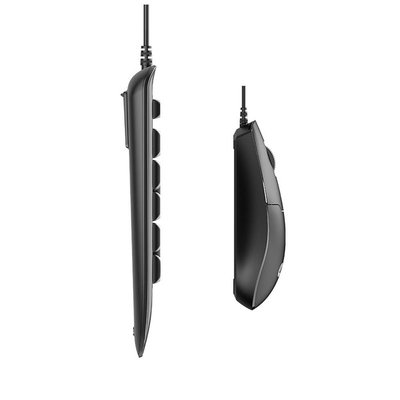 Lenovo Lecoo CM104 USB Kablolu Türkçe Q Klavye & Mouse Set Siyah