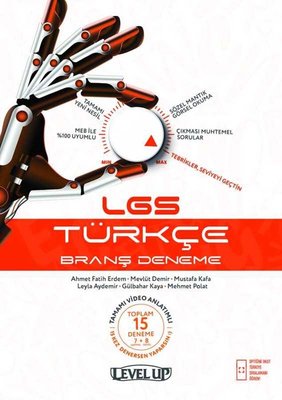 8.Sınıf LGS Türkçe Level Up 15'li Deneme