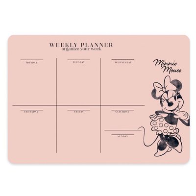 Minnie Mouse 17 x 24 Haftalık Planlayıcı