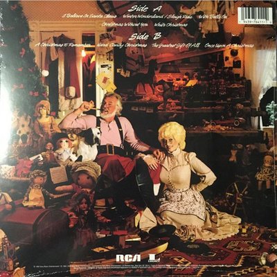 Dolly Parton & Kenny Rogers Once Upon A Christmas Plak