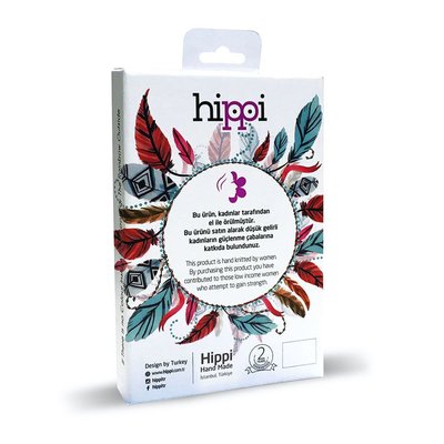Hippi Begonia Örgü Telefon Kayışı