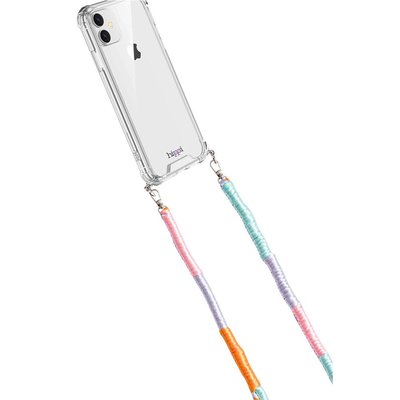 Hippi Lilac Örgü Telefon Kayışı