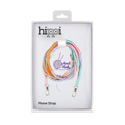 Hippi Lilac Örgü Telefon Kayışı