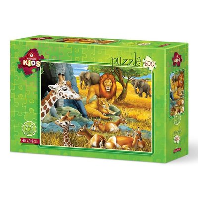 Art Çocuk Puzzle Orman Hayvanları 200 Parça 5676