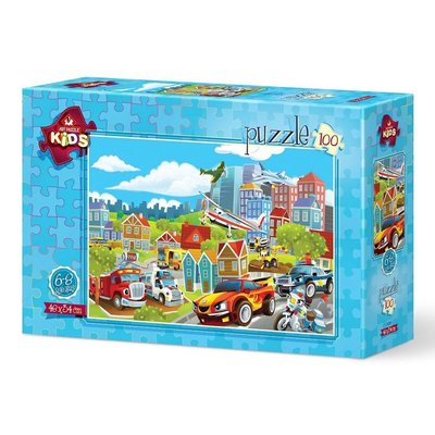 Art Çocuk Puzzle Taşıtlar 100 Parça 5620