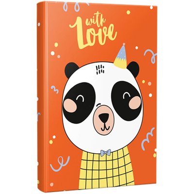 Sevgi Pandası 96 Sayfa Çizgili Defter