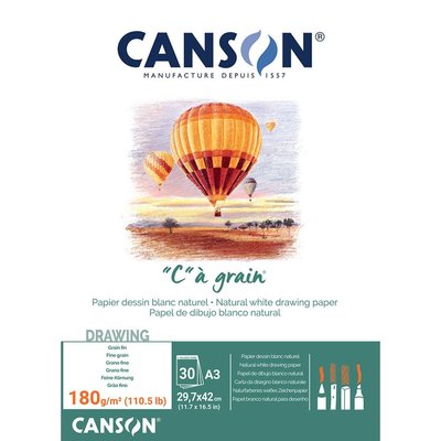Canson Grain A3 Yapışkanlı Eskiz Blok - 400060578