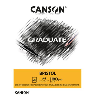 Canson Graduate A4 Bristol Blok - 400110383