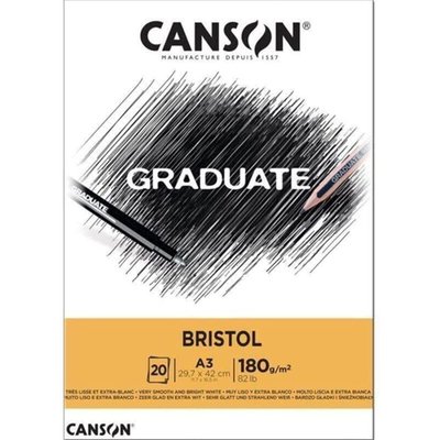 Canson A3 Graduate Bristol Blok - 400110384