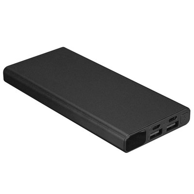 S-link IP-K27 10000mAh 2 x USB+Micro+Type- C Metal Kasa Siyah LCD Ekranlı Taşınabilir Pil Şarj Cihazı