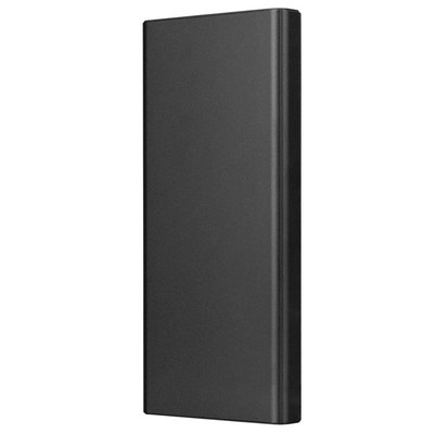 S-link IP-K27 10000mAh 2 x USB+Micro+Type- C Metal Kasa Siyah LCD Ekranlı Taşınabilir Pil Şarj Cihazı