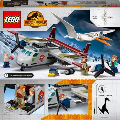 LEGO Jurassic World Quetzalcoatlus Uçak Pususu 76947