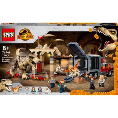 LEGO Jurassic World T. ve Atrociraptor Dinozor Kaçışı 76948