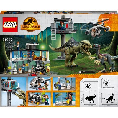 LEGO Jurassic World Giganotosaurus ve Therizinosaurus Saldırısı 76949