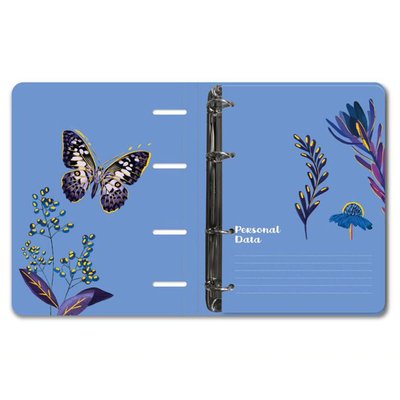 Victoria's Journals RinGo Butterfly 80 Yaprak Çizgili Butik Defter 1851