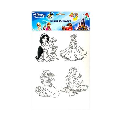 The Walt Disney Prensesler 2 Baskılı 7 Times A4