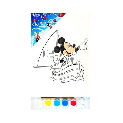 The Walt Disney Mickey Mouse Baskılı Tuval 25x35cm