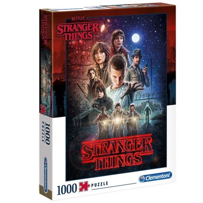 Clementoni Stranger Things 1000 Parça Puzzle 39542