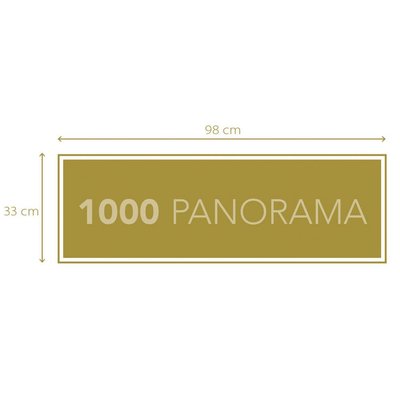 Clementoni Stranger Things Panorama 1000 Parça Puzzle 39548