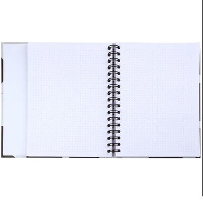 Victoria's Journals Gizli Spiralli Polka Black Defter 