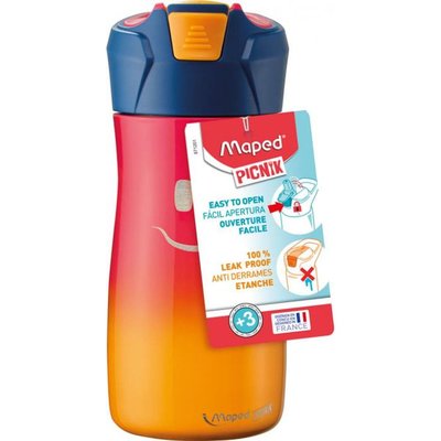 Maped 430 ml Çelik Matara Gülen Pembe