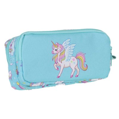 Kaukko Kids&Love Unicorn Aynalı Taşlı Kalem Çantası L8062