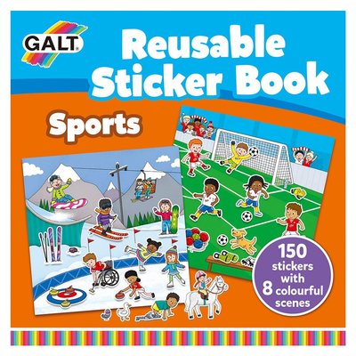 Galt Reusable Sports Sticker Book  Etkinlik Seti