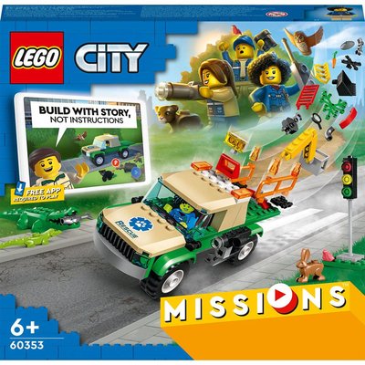 LEGO City Vahşi Hayvan Kurtarma Görevleri 60353