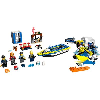 LEGO City Su Polisi Dedektif Görevleri 60355