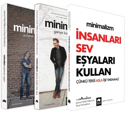 Minimalizm Seti - 3 Kitap Takım