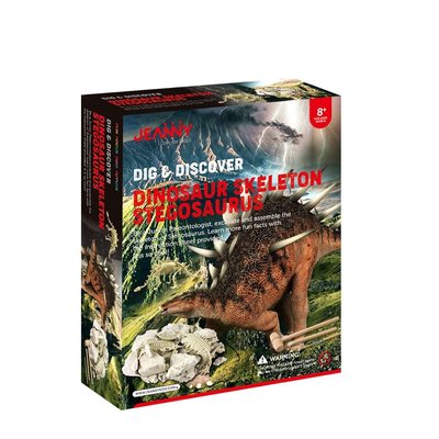 Jeanny Dig & Discover Dinozor Stegosaurus