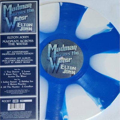 Elton John Madman Across The Water (Colour Vinyl) Plak