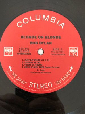 Bob Dylan Blonde On Blonde (Deluxe Edition) Plak