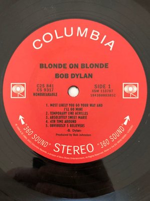 Bob Dylan Blonde On Blonde (Deluxe Edition) Plak