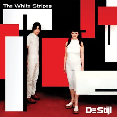 The White Stripes De Stijl Plak