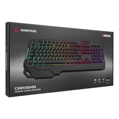Rampage KB-R46 CARISMA USB Rainbow Q Gaming Klavye  