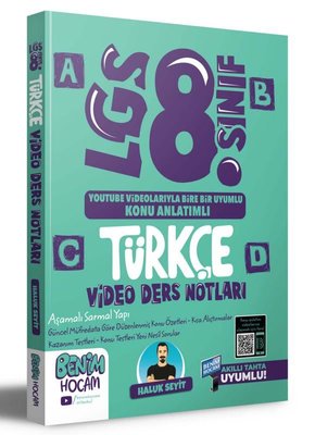 2023 LGS 8.Sınıf Türkçe Video Ders Notları - Konu Anlatımı